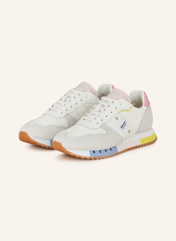 Blauer Sneaker MELROSE WEISS/ CREME/ ROSA