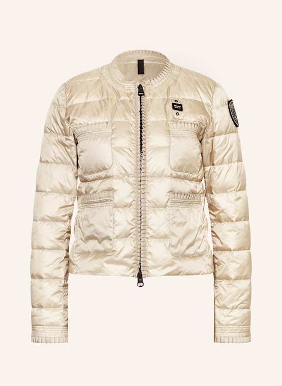 Blauer Lightweight-Daunenjacke ROSA BEIGE