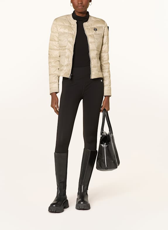 Blauer Lightweight-Daunenjacke ROSA BEIGE