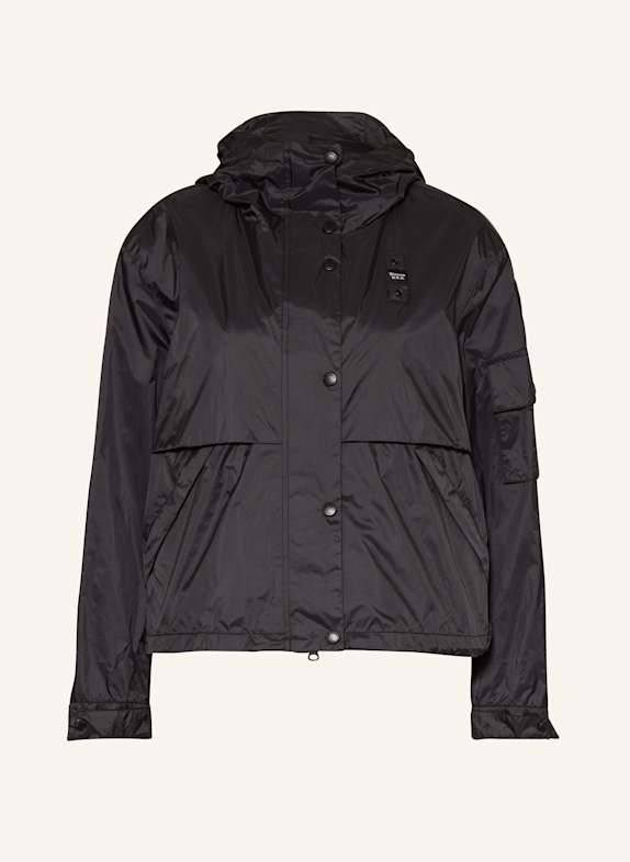 Blauer Regenjacke ERIE SCHWARZ
