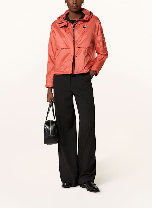 Blauer Regenjacke ERIE HELLROT