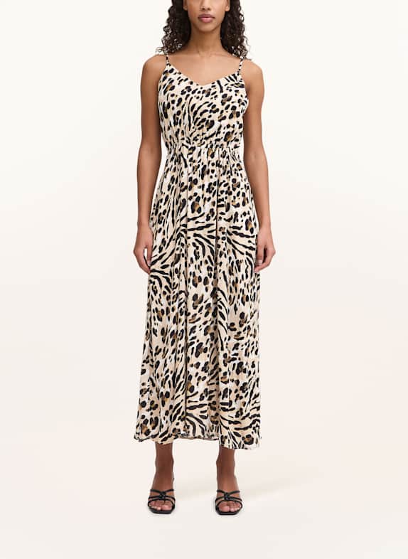 ICHI Kleid IHMARRAKECH HELLBRAUN/ KHAKI/ SCHWARZ