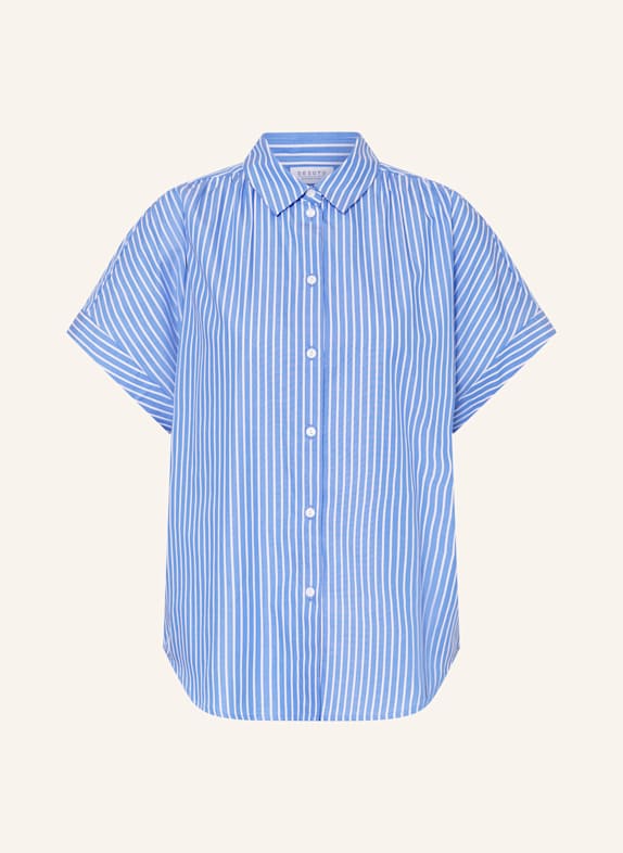 DESOTO Blusenshirt HELLBLAU/ WEISS