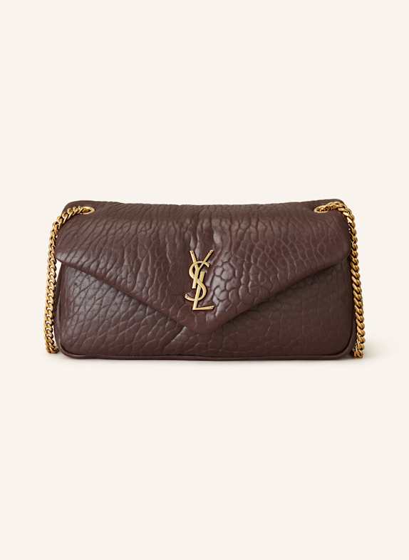 SAINT LAURENT Schultertasche DUNKELROT