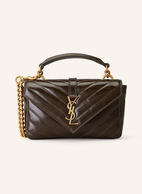 SAINT LAURENT Umhängetasche COLLEGE MINI KHAKI