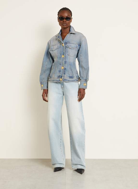 DARKPARK Jeansjacke GWEN HELLBLAU