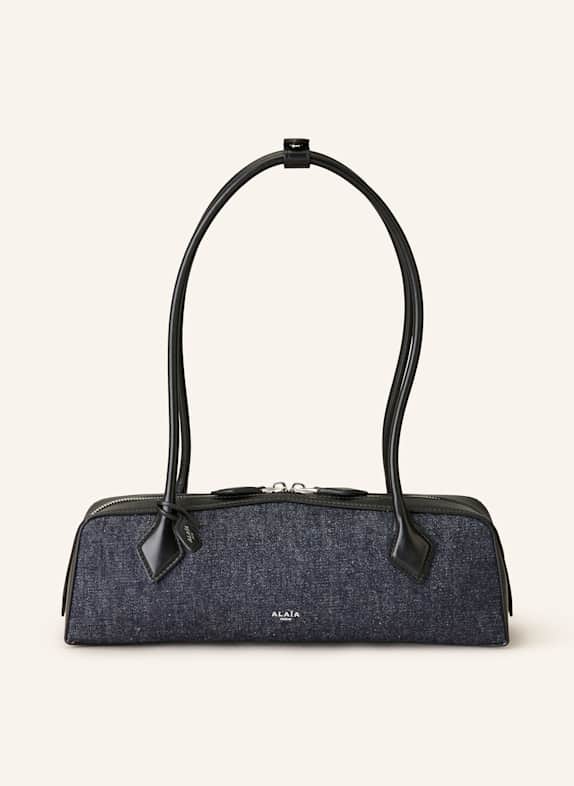 ALAÏA Schultertasche LE TECKEL DUNKELBLAU