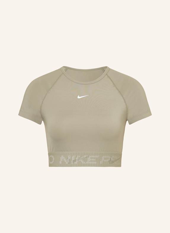 Nike Cropped-Shirt NIKE PRO OLIV