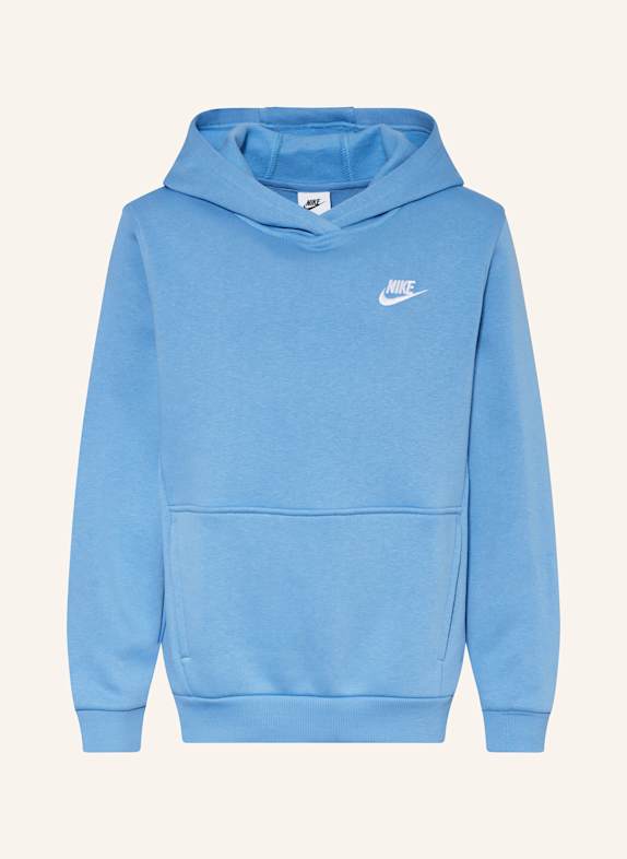Nike Bluza z kapturem SPORTSWEAR CLUB JASNONIEBIESKI