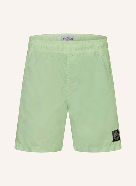 STONE ISLAND JUNIOR Badeshorts HELLGRÜN
