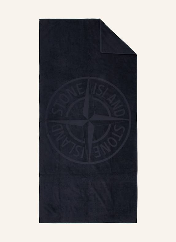 STONE ISLAND JUNIOR Duschtuch DUNKELBLAU