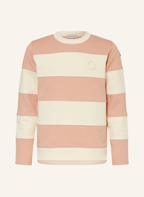 MONCLER enfant Sweatshirt LACHS/ ECRU