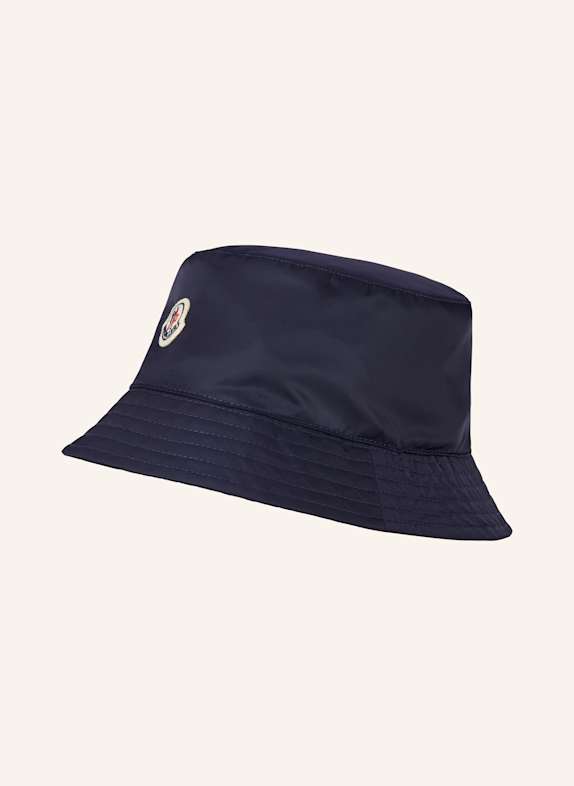 MONCLER enfant Bucket-Hat DUNKELBLAU