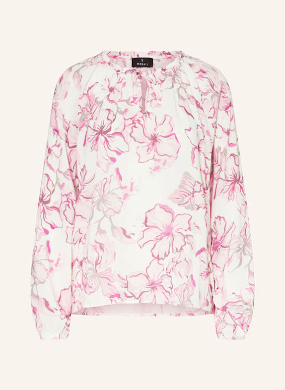 monari Blusenshirt mit Rüschen ROSA/ HELLROSA/ CREME