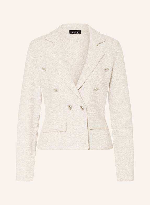 monari Tweed-Jacke mit Glitzergarn BEIGE