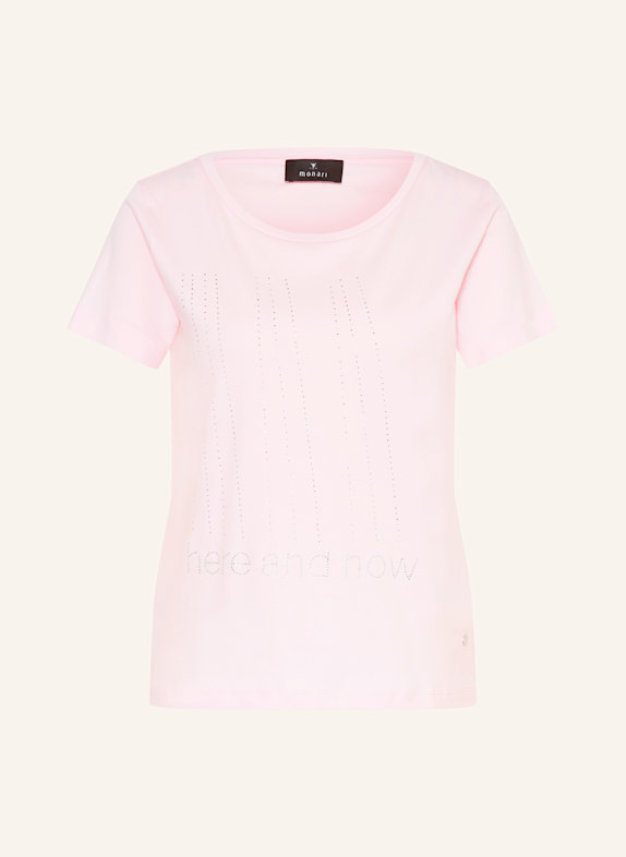 monari T-Shirt mit Schmucksteinen HELLROSA