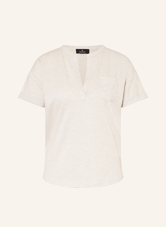 monari T-Shirt mit Glitzergarn BEIGE