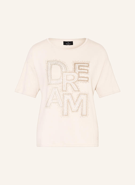 monari T-Shirt mit Schmucksteinen BEIGE