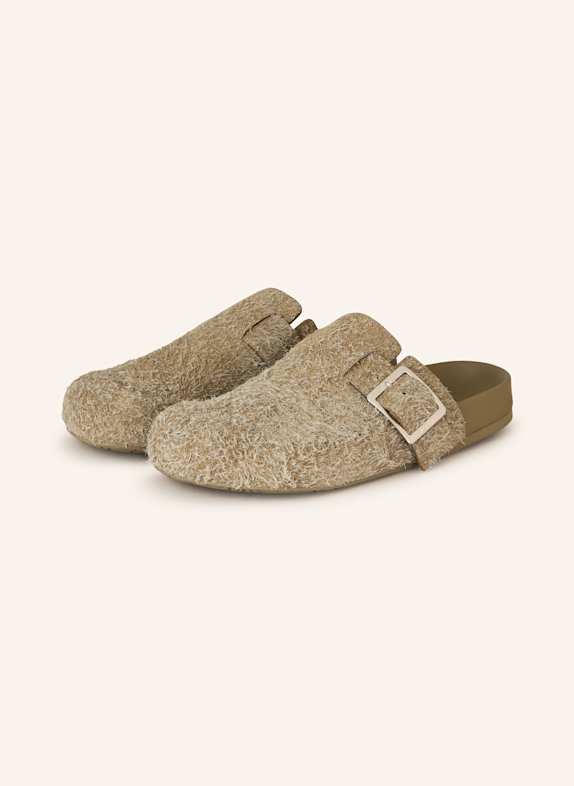 LOEWE Mules KHAKI