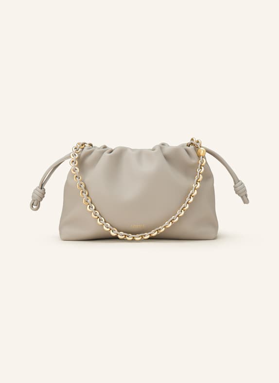 LOEWE Clutch FLAMENCO HELLGRAU