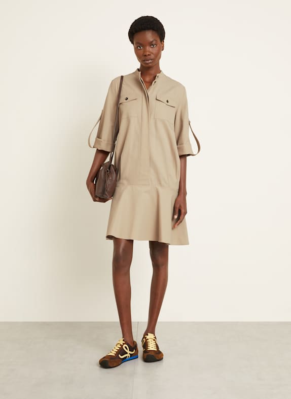 LOEWE Dress with 3/4 sleeves BEIGE