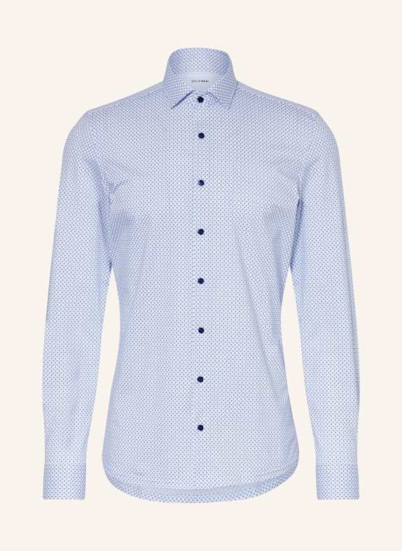 OLYMP Hemd No. Six super slim fit WEISS/ DUNKELBLAU/ HELLBLAU