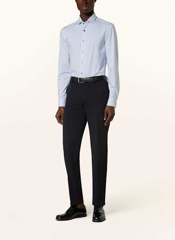 OLYMP Hemd No. Six super slim fit WEISS / DUNKELBLAU / HELLBLAU