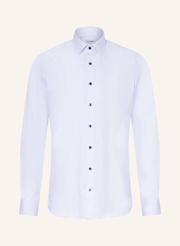 OLYMP Hemd Level Five body fit HELLBLAU/ WEISS