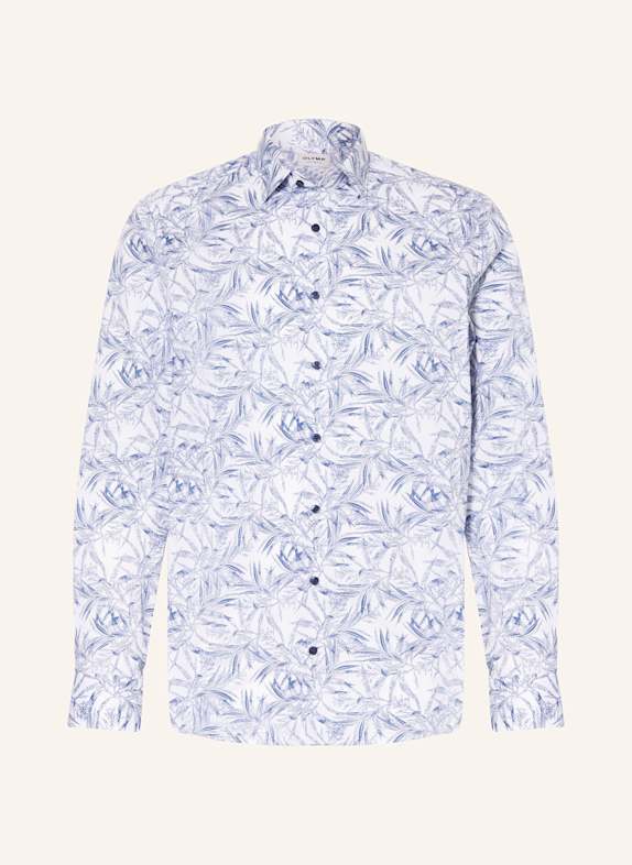OLYMP Hemd Level Five body fit BLAUGRAU/ WEISS