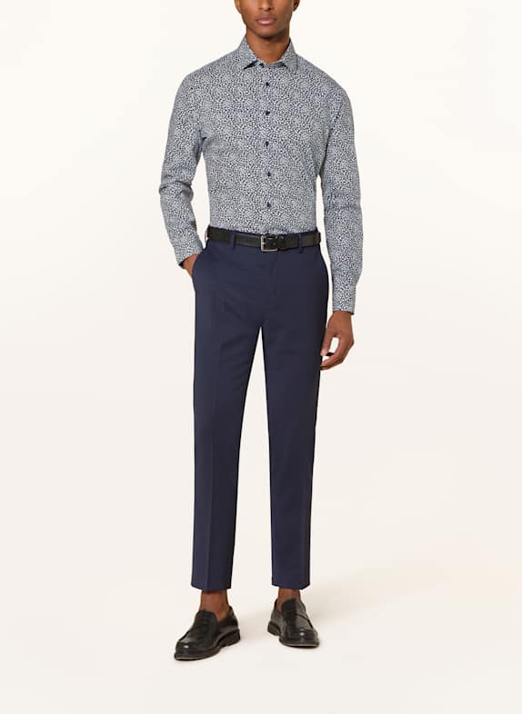OLYMP Hemd Luxor modern fit DUNKELBLAU / ROSÉ / BLAUGRAU