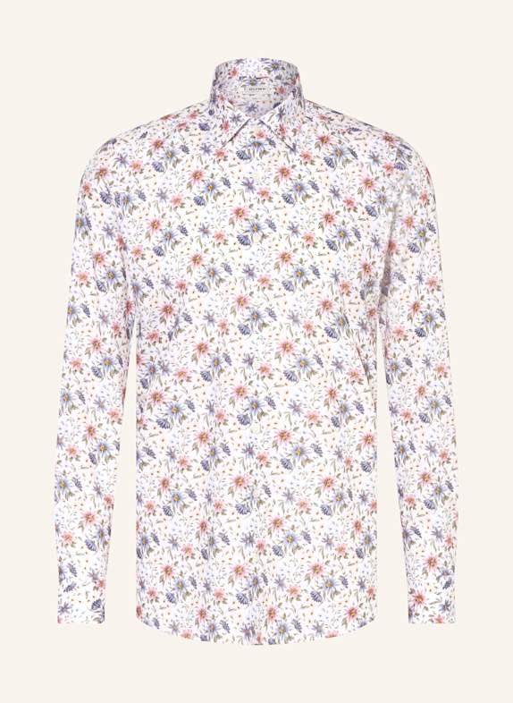 OLYMP Hemd Level Five body fit WEISS/ BLAUGRAU/ ROSA