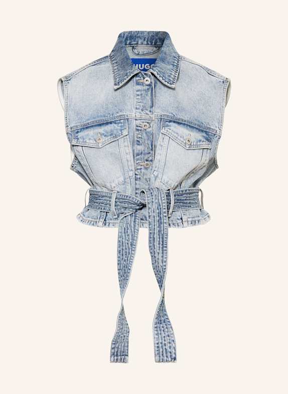 HUGO BLUE Jeansweste GARMONIA BLAU