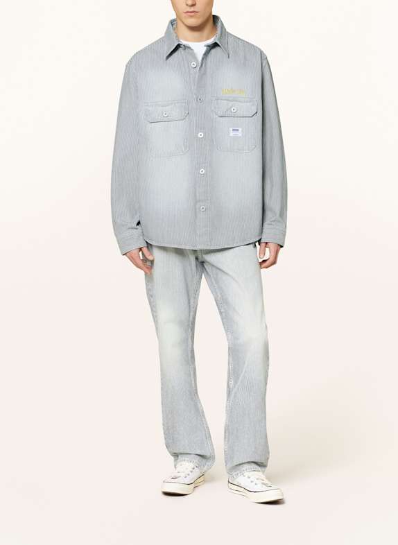 HUGO BLUE Jeans-Overshirt EBOLT 439 BRIGHT BLUE