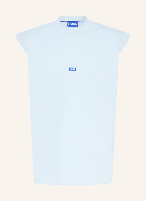 HUGO BLUE Tank top NAVERTZ LIGHT BLUE