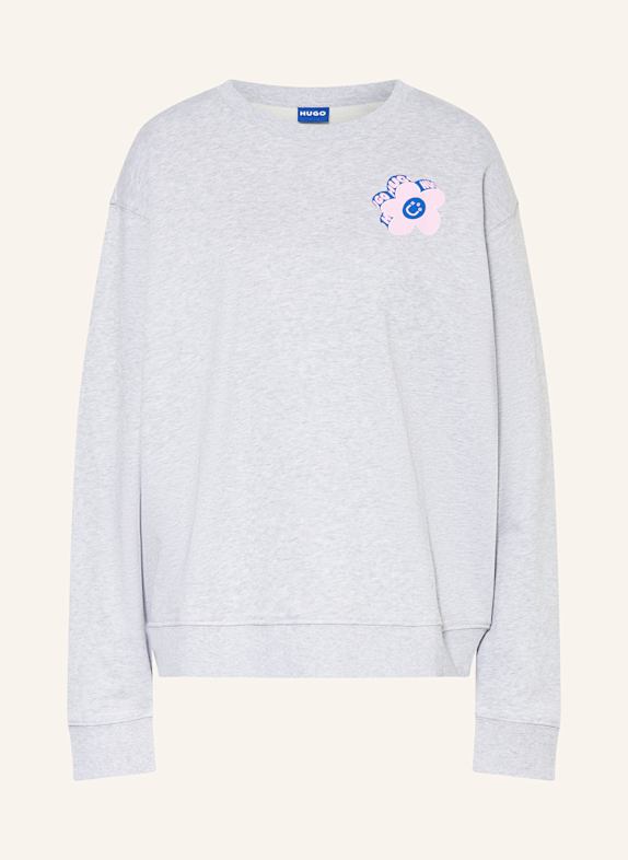 HUGO BLUE Sweatshirt GRAU