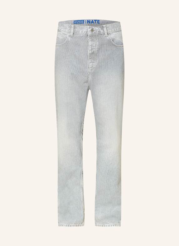 HUGO BLUE Jeans NATE Baggy Fit 439 BRIGHT BLUE
