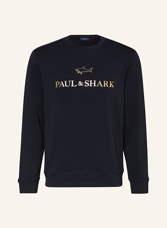 PAUL & SHARK Sweatshirt BLACK/ GOLD