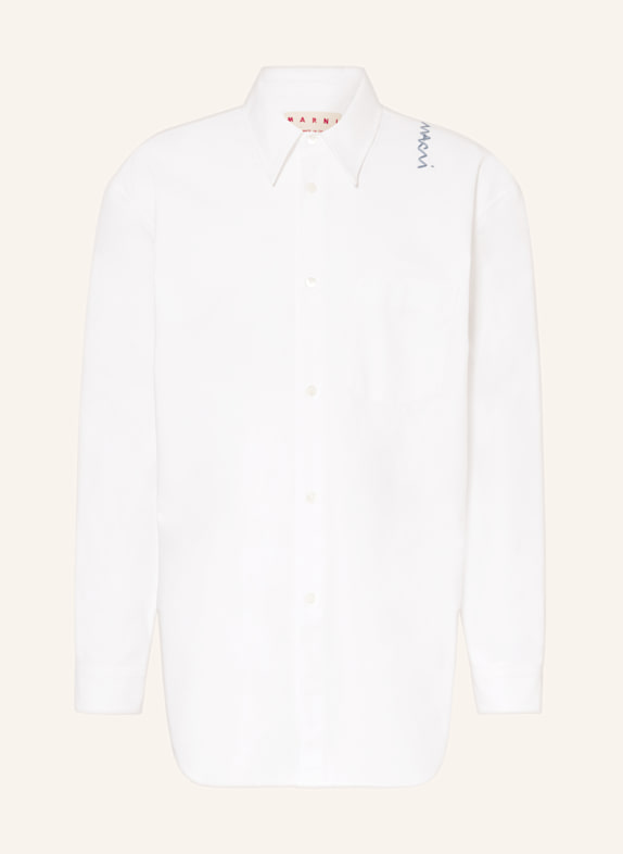 MARNI Oxfordhemd Comfort Fit WEISS