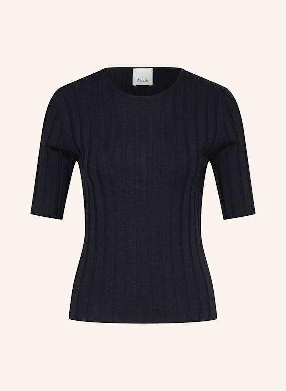 ALLUDE T-Shirt DUNKELBLAU