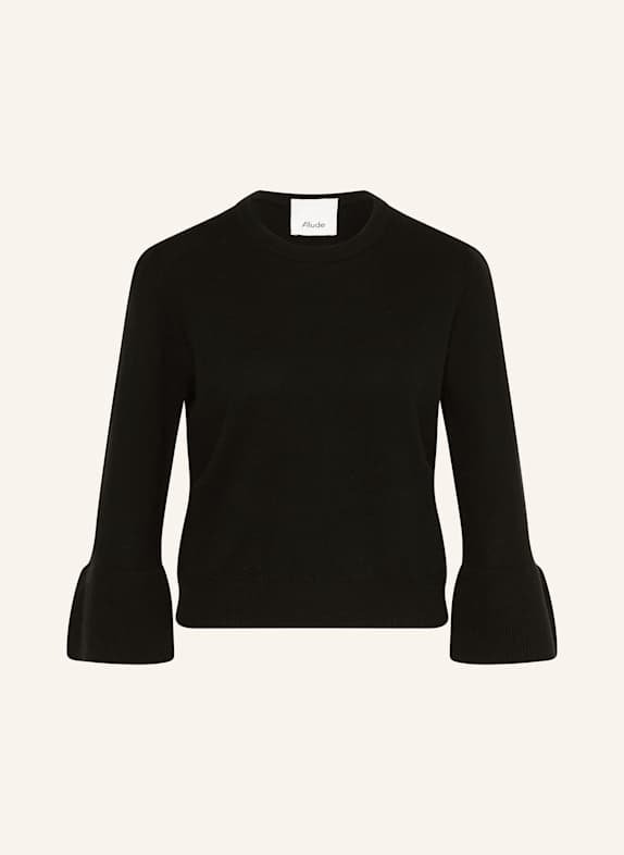 ALLUDE Pullover mit Cashmere SCHWARZ
