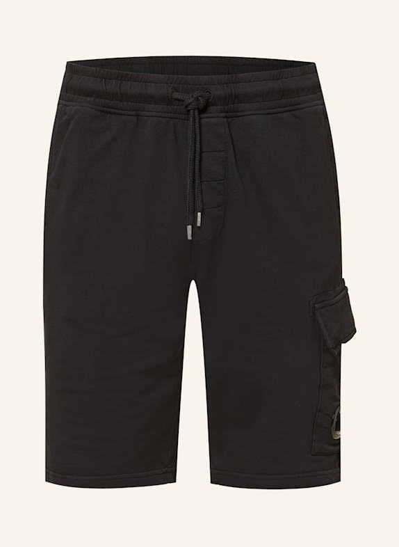 C.P. COMPANY Sweat shorts BLACK