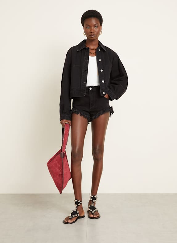 ISABEL MARANT Jeansjacke JOSEPHINE SCHWARZ