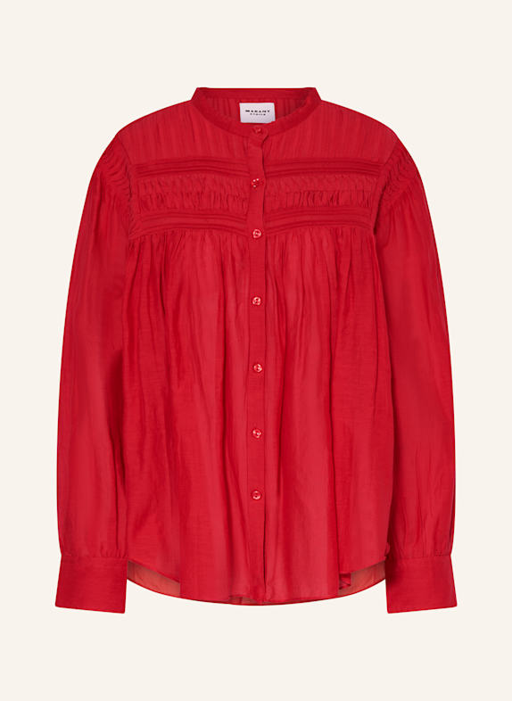 MARANT ÉTOILE Bluse PLALIA DUNKELROT