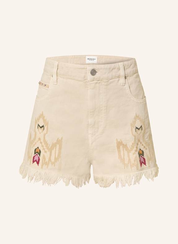 MARANT ÉTOILE Jeansshorts LESIA ECRU