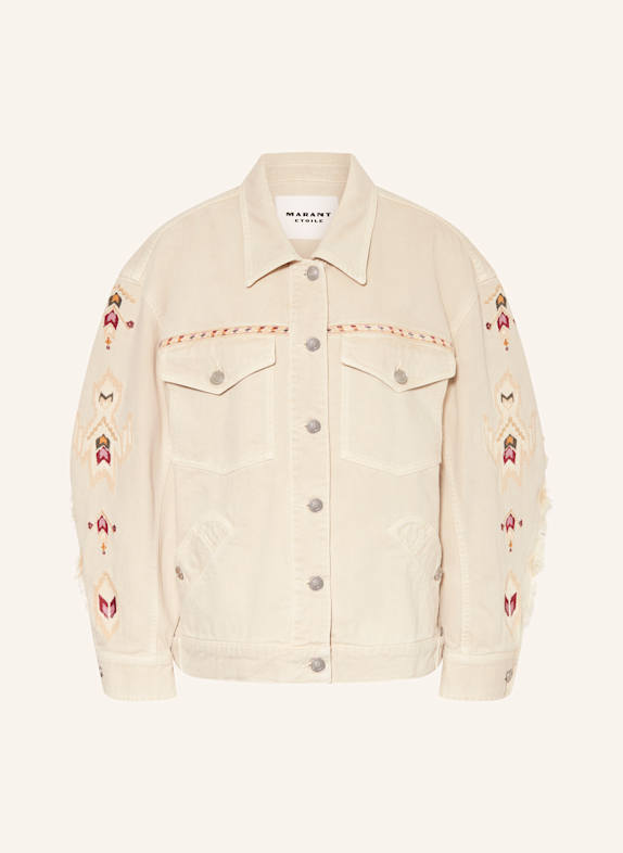 MARANT ÉTOILE Jeansjacke MANONA 23EC ecru