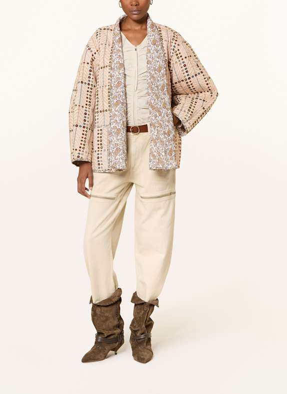 MARANT ÉTOILE Steppjacke CHANCEL ECRU/ CREME/ GELB