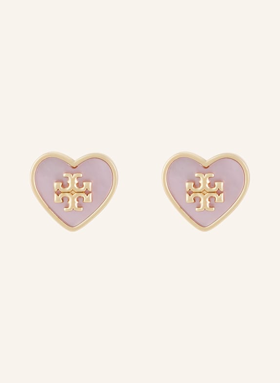 TORY BURCH Earrings KIRA GOLD/ LIGHT PINK