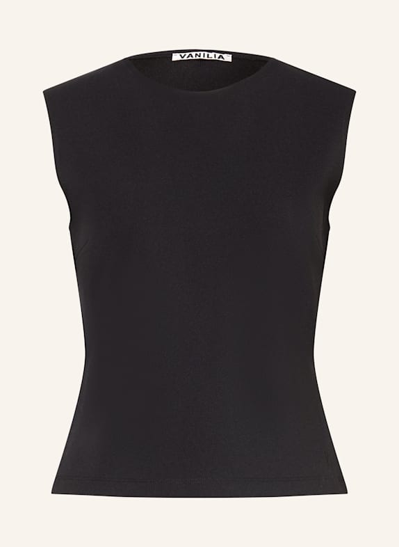 VANILIA Top SCHWARZ