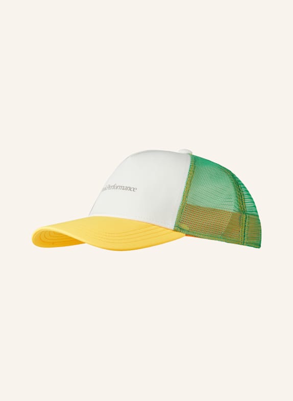 Peak Performance Cap BLAZING DUNKELGELB/ CREME/ GRÜN