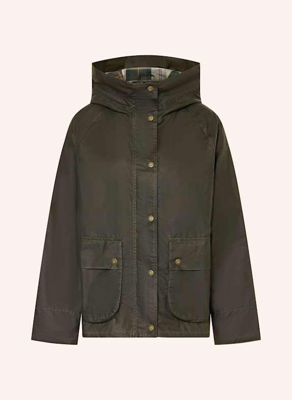 Barbour Fieldjacket HOLLIES WAX OLIV